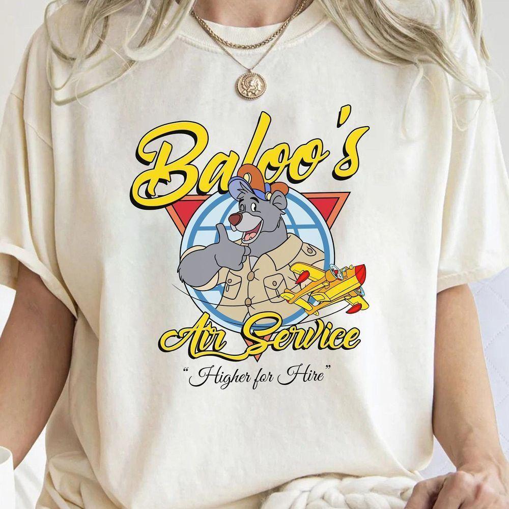 Talespin Funny Baloos Air Service Disney Vuitino Apparel Talespin Funny Baloos Air Service Disney Vuitino Apparel